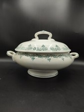 Antique Tureen, Earthenware Vegetable, Hamage and Wolf Mill, No. 41