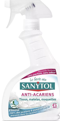 Sanytol anti acarien - acarien, tissus