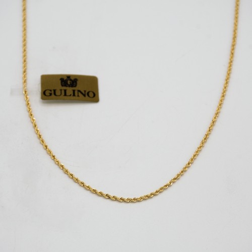 Collier jaune carats - 18,