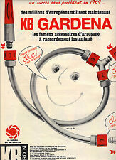 ADVERTISEMENT 1970 KB GARDENA watering accessories
