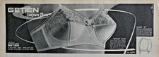1961 PRESS AD SENSAS DE GETIEN SHEATH BRA W