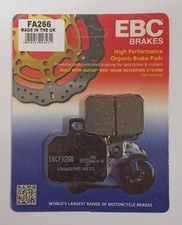 EBC Organique Avant Plaquettes Disque de Frein Pour Derbi Mulhacen 125 Café (