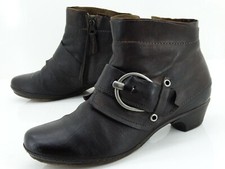 Airstep Chaussures Femmes Bottines Bottes D'Hiver En Cuir Taille 40