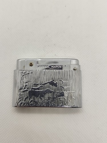 Briquet vintage silver - silver, match