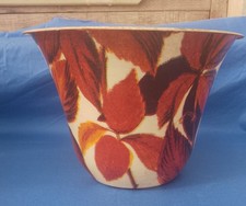 Ancien Cache Pot Fibre De