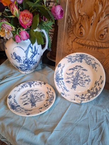 Assiettes anciennes gien - assiettes,