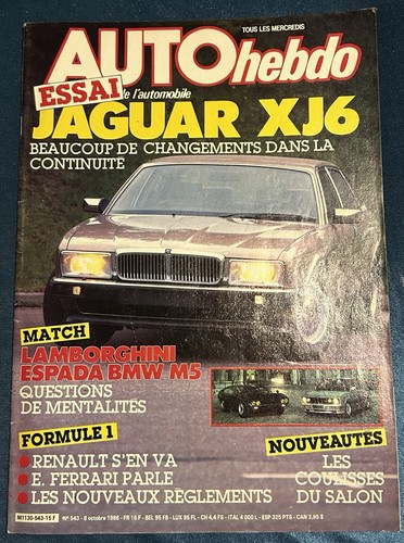 Auto hebdo autohebdo 543 8 - 543, du