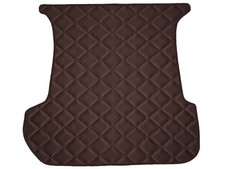 Matelassé Cuir éco MARRON Tapis coffre pour Toyota Previa II 2000-2005