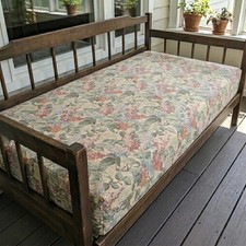 Vintage LL Bean Canvas Daybed