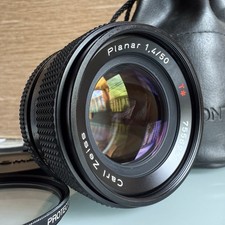 [N Mint-] CONTAX Carl Zeiss Planar T* 50mm f/1.4 MMJ C/Y Mount MF Lens JAPAN