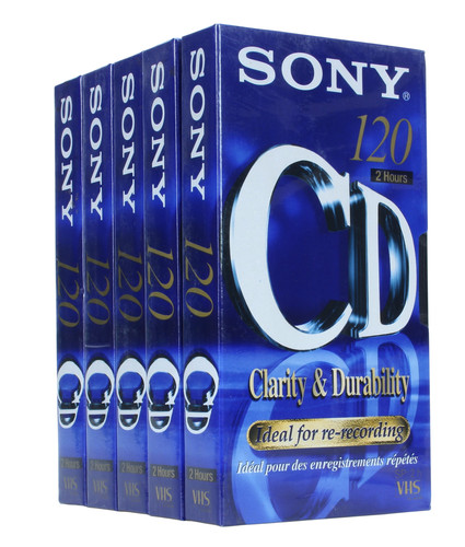 Sony lot cassette - 5, 2