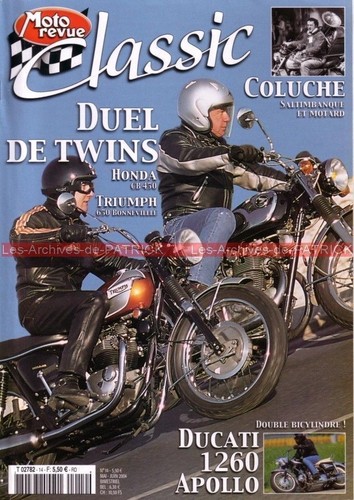 Moto revue classic triumph - moto,