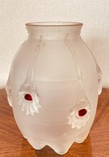 Tulipe art déco en verre