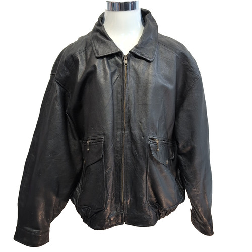 Blouson cuir xxl arcadia - cuir,