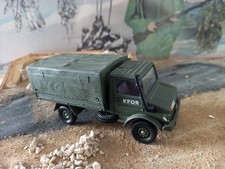 MERCEDES UNIMOG.  BÂCHÉ.  KFOR. 1/50. SOLIDO. 