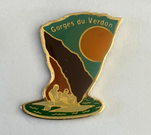 Pin les gorges - pin's, du