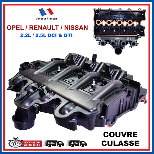 Couvercle culasse collecteur - culasse,