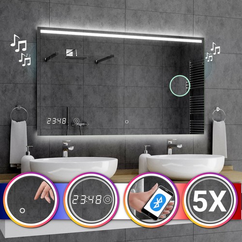 Miroir salle bain lumineux - miroir,