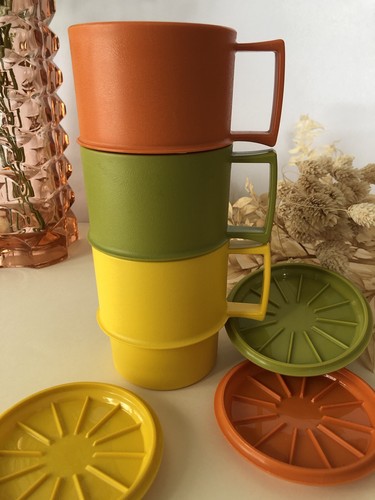 Tupperware vintage tasses - -,