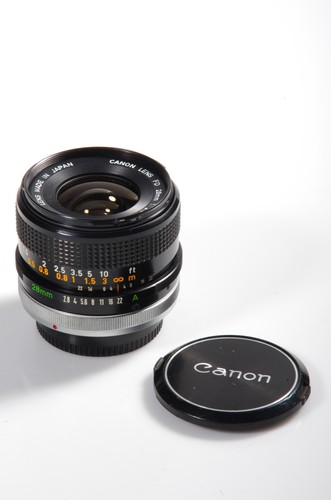 Objectif canon 28mm 8 - objectif, fd