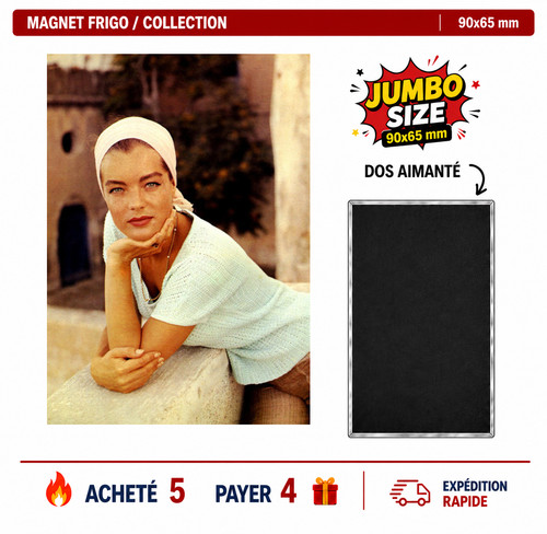 Magnet frigo romy schneider - frigo,