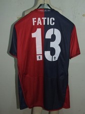 FOOTBALL SHIRT JERSEY SPORT MATCH WORN GENOA FATIGUE WORN WORN