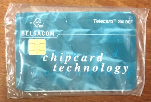 Belgique belgacom chip card - belgique,