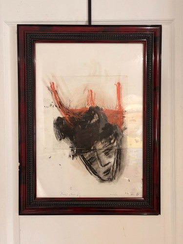 Ancien tableau peinture - tableau,