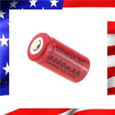 2 PILE ACCU CR123A LI-ION 16340 3.7V 3000mAh BATTERIE RECHARGEABLE MARQUE MSTAR