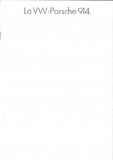 Catalogue prospekt brochure VW