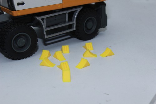 Freinage keil jaune 1 50 - 10, 1:50