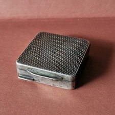 Boîte Pilulier En Argent 800