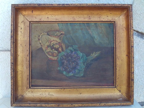 Ancien tableau peinture