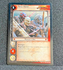 LOTR TCG Siege of Gondor SIEGE TROOP 8C106 FOIL NM Must-have