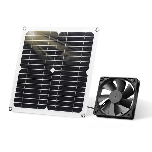 12w solar panel fan - fan, for