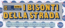 VINTAGE STICKER STICKER STICKER RENAULT I BISONI DELLA STRADA