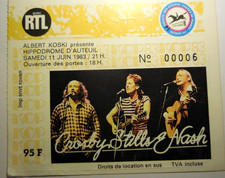Ticket CROSBY STILLS & NASH
