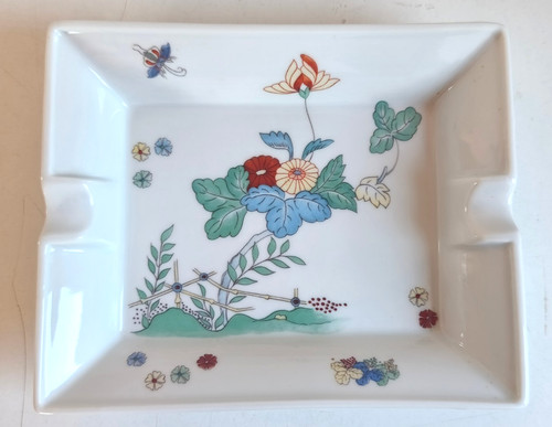 Cendrier vide poche porcelaine - vide-poche,