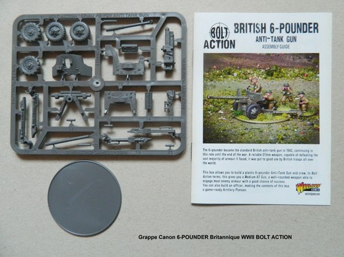 Bolt action grappe - bolt, canon