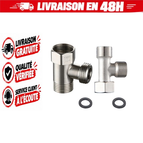 Raccord voies 2 - voies, en
