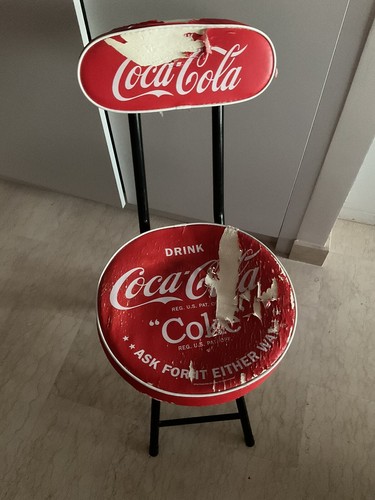 Coca cola tabouret pliant - tabouret,