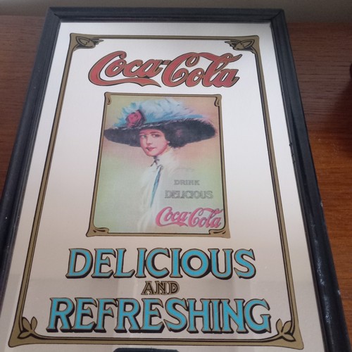 Miroir coca cola 32x22 - cola,