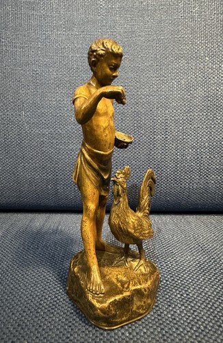 Beau bronze ancien animalier