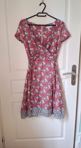 Robe fleurs coton et - robe,
