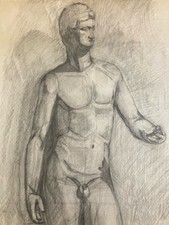 Grand Beau Dessin Académique