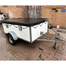 750 kg 6 pieds x 4 pieds camping marchandises remorque voiture fourgon...