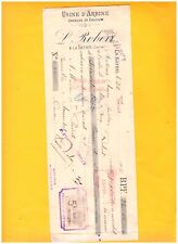 LA BATHIE (73) ARBINE / CALCIUM CARBIDE FACTORY "L. ROBERT" Milks in 1906