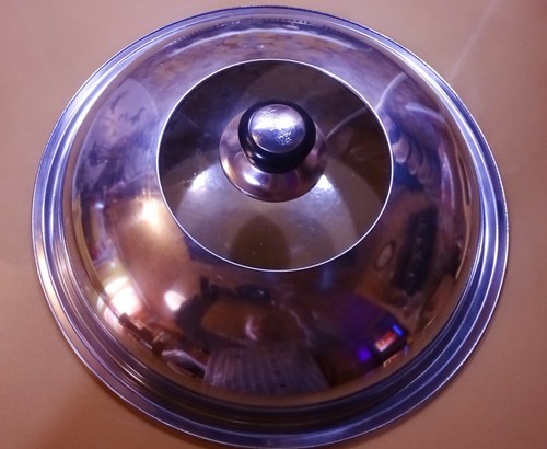 Couvercle inox bombée de - en,