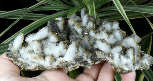 Top quartz après calcite - calcite, &