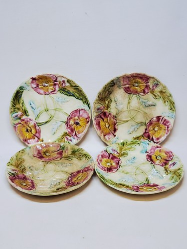 Assiettes anciennes en - 4,